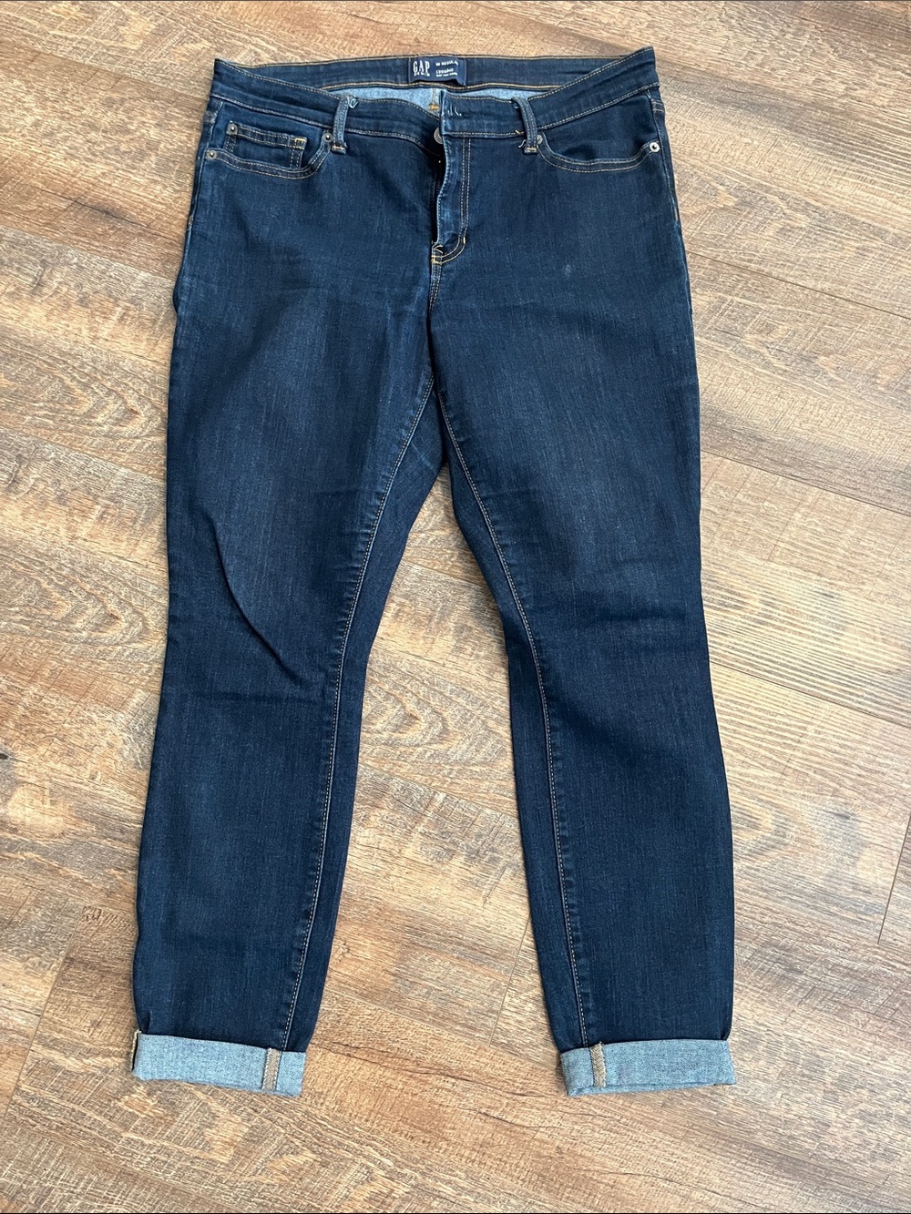 GAP Women's Skinny Dark Indigo Jeans